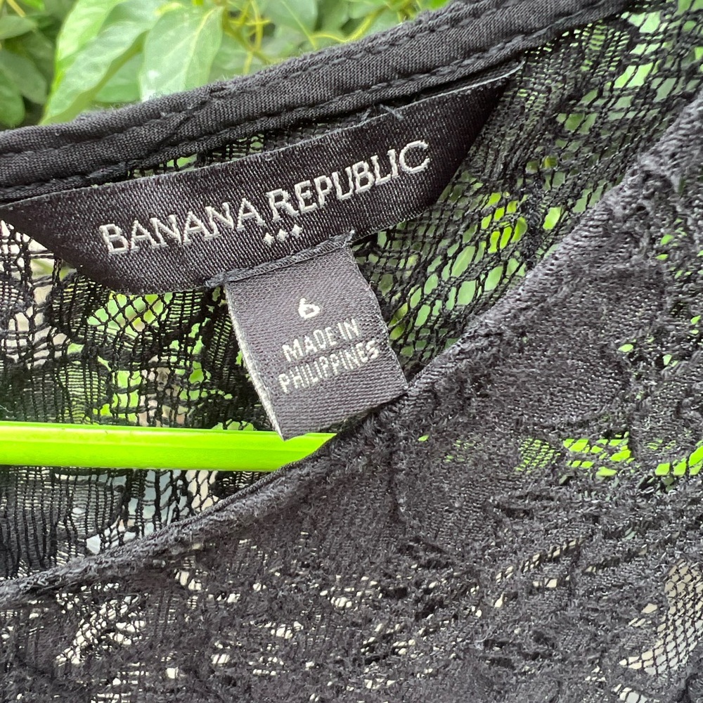 Banana republic lace a line skater skirt dress - Picture 3 of 3
